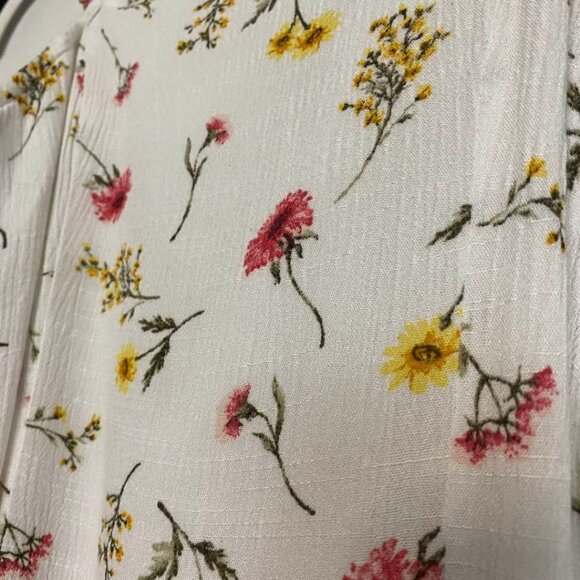 2 for $20 Forever 21 Floral Tie Wrap Mini Dress Feminine Summer Spring Small - Picture 12 of 16